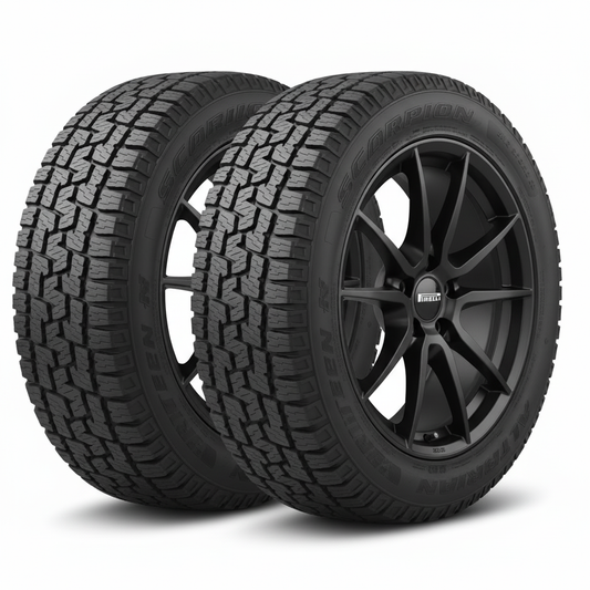 Llantas 245/75 R16 PIRELLI SCORPION ALL TERRAIN PLUS 120R paquete de 2