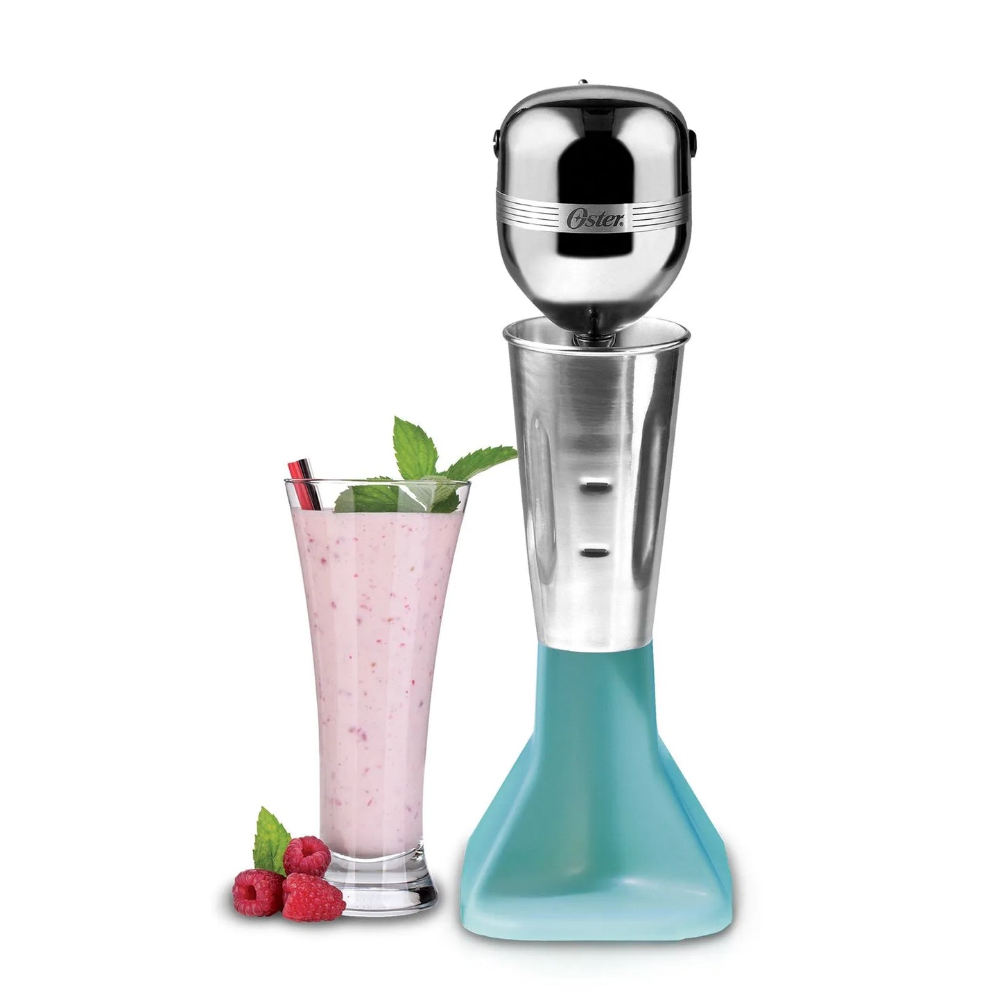 Chocomilera Oster, Verde,  2 Velocidades, 0.75 L, Acero inoxidable