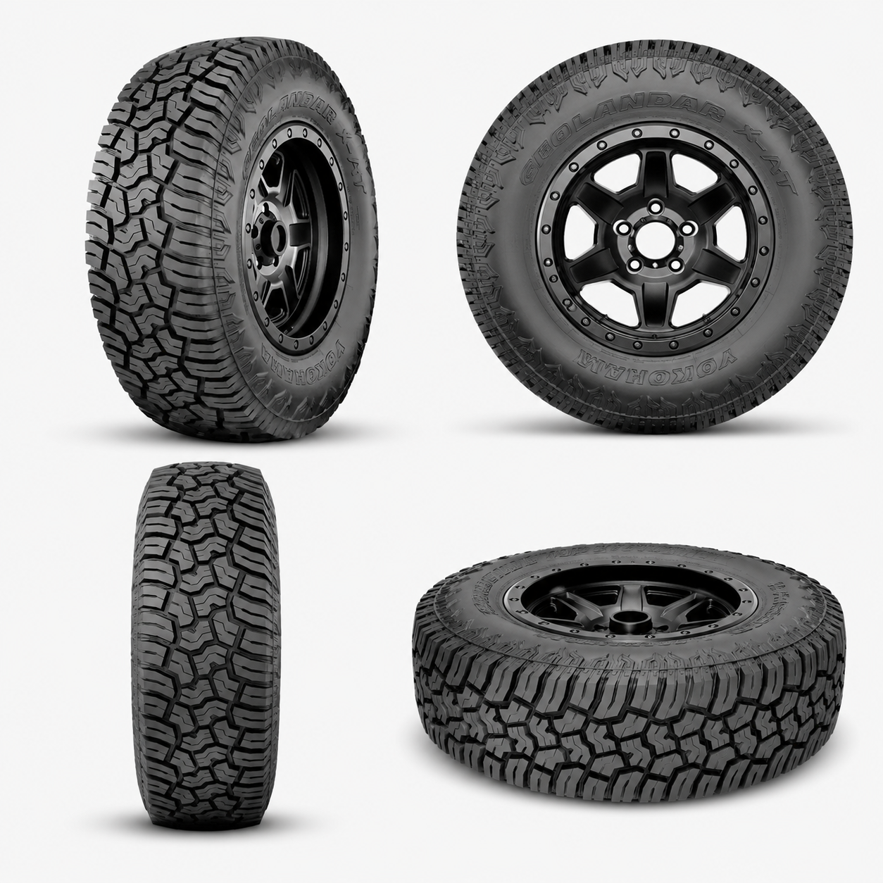Llantas 265/65 R17 YOKOHAMA GEOLANDAR X-AT 120/117Q Paquete de 4