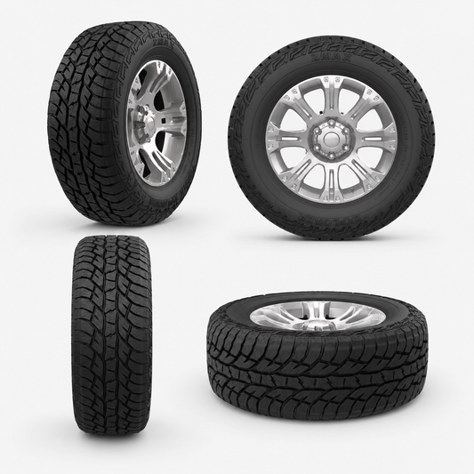 Llantas 265/65 R17 ZMAX TERRA XPLORER C2 A/T 112T Paquete de 4
