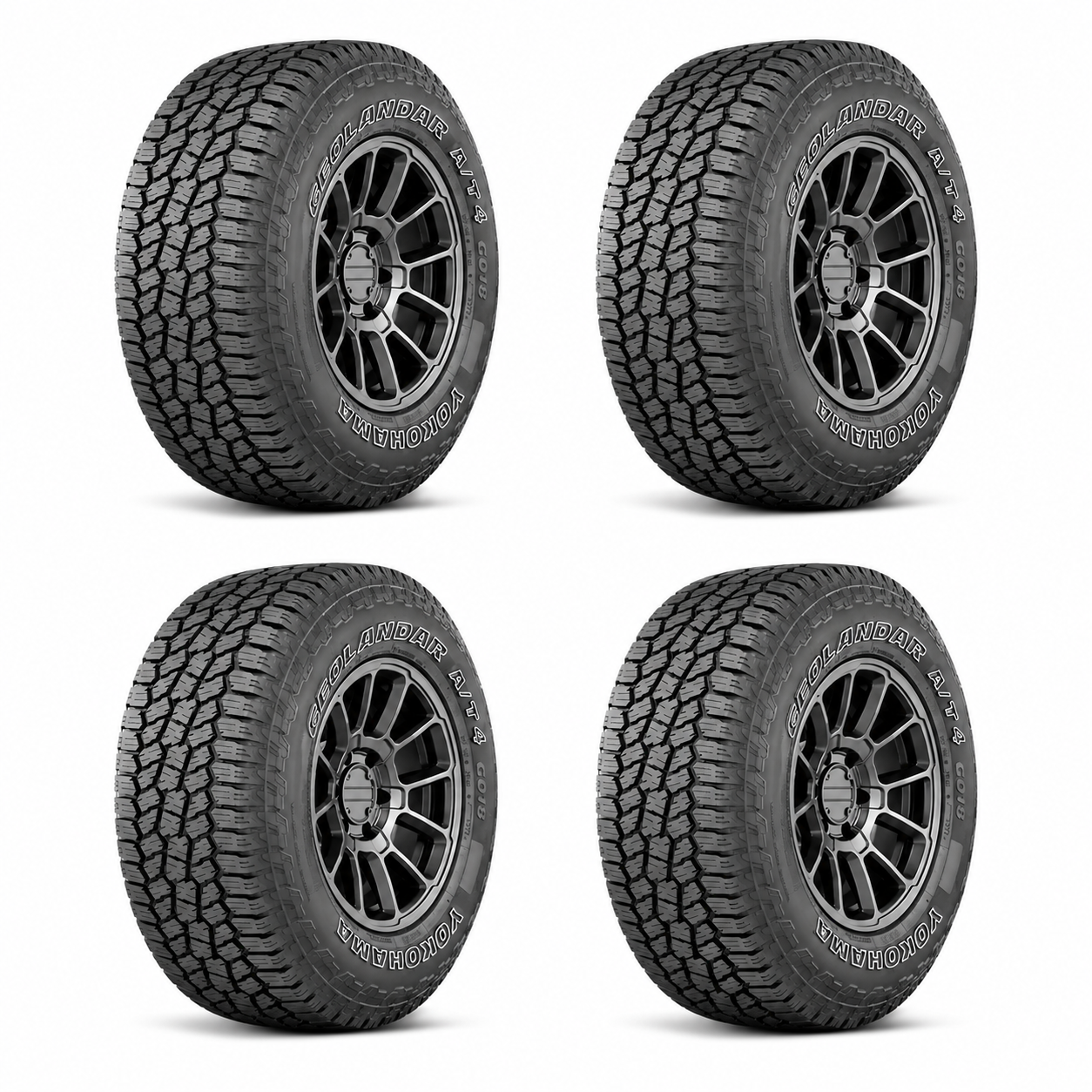 Llantas 265/70 R17 YOKOHAMA GEOLANDAR A/T4 G018 115T Paquete de 4