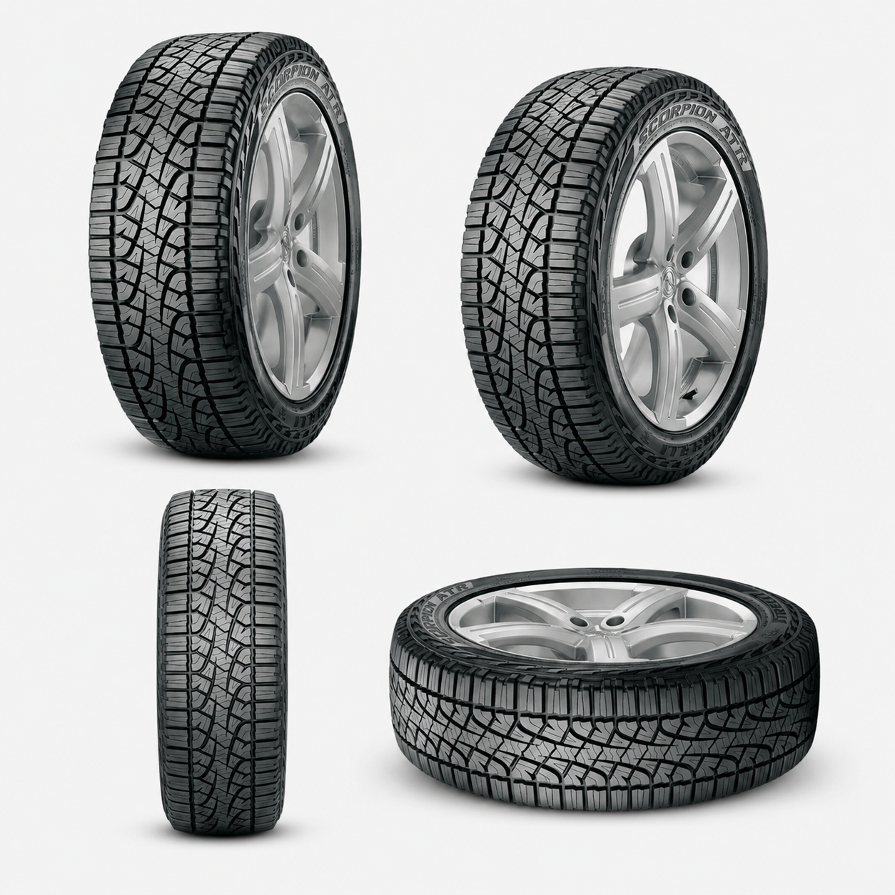 Llantas 265/70 R17 PIRELLI SCORPION ATR 115T Paquete de 4