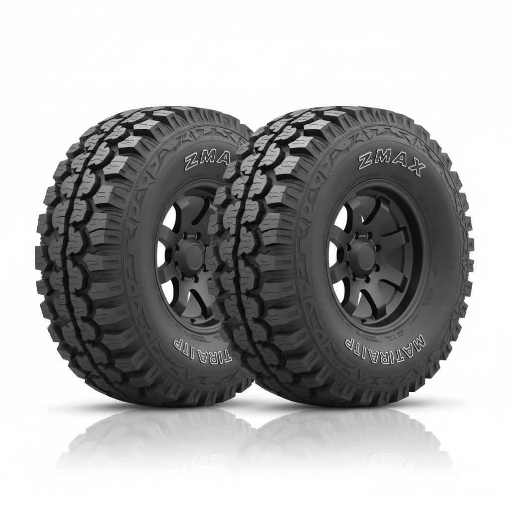Llantas 265/75 R16 ZMAX MAXATRAVES M/T 119/116Q paquete de 2
