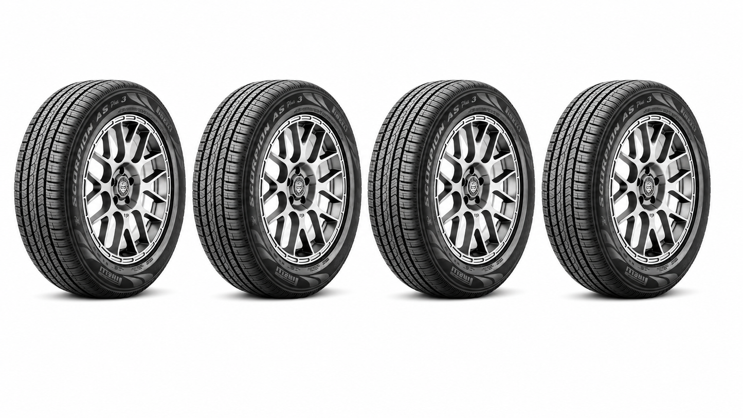 Llantas 275/50 R22 PIRELLI SCORPION ALL SEASON PLUS 3 111H Paquete de 4