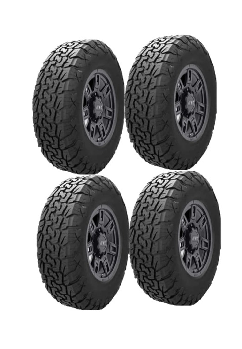 Llantas 27X8.50 R14 NOVAMAXX WARRIOR TERRA T/A 95Q Paquete de 4