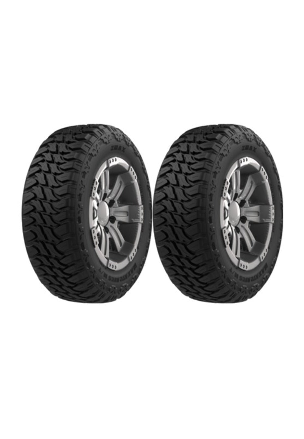 Llantas 285/75 R16 ZMAX MAXATRAVES M/T 126/123Q Paquete de 2