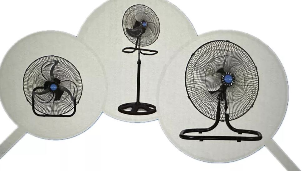Ventilador De Pedestal ANTEK 95W18 Pulgadas 3 En 1 MK