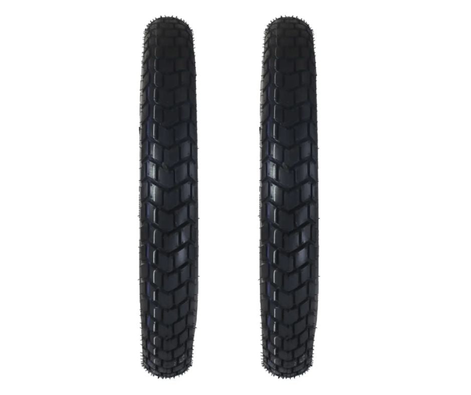 Llanta para Moto 3.00-17 PLUSWAY 53P 8PR PLWA453 TL Paquete de 2