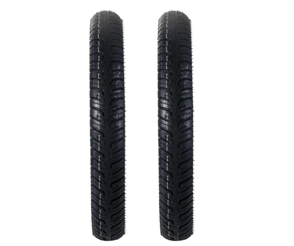 Llanta para Moto 3.00-17 PLUSWAY 53P 8PR PLWA797 TL Paquete de 2