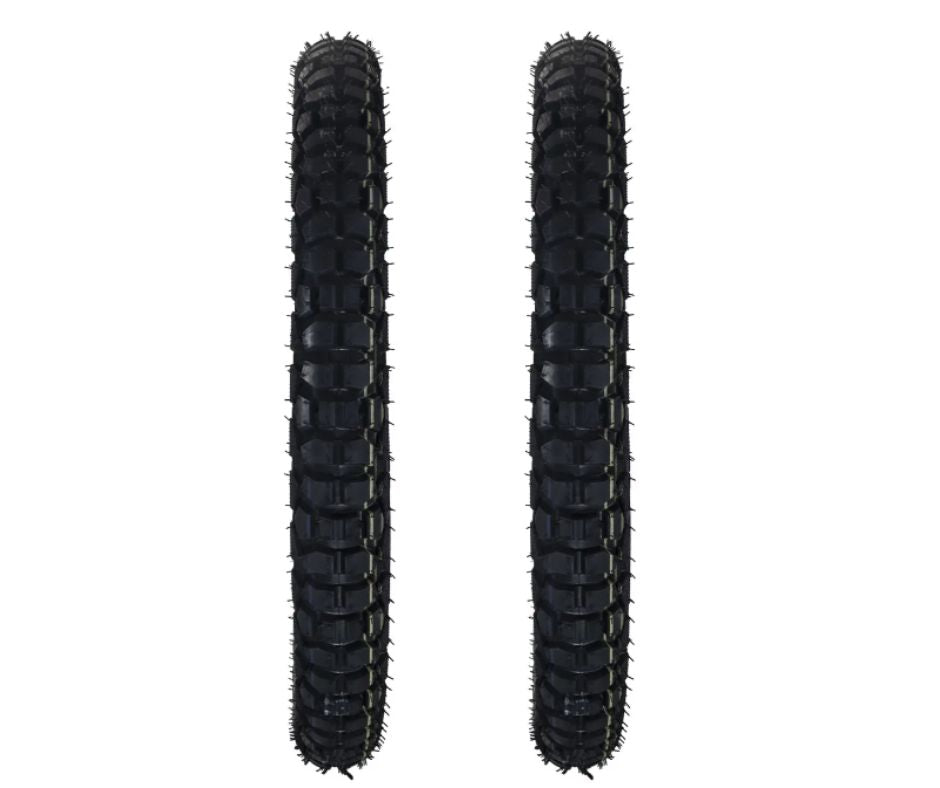 Llanta para Moto 3.00-18 52P 8PR PLWA835 TT Paquete de 2