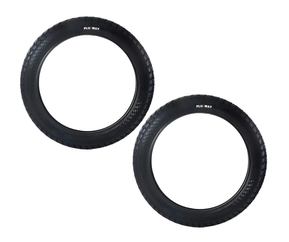 Llanta para Moto 3.00-18 PLUSWAY 52P 8PR PLWA453 TL Paquete de 2