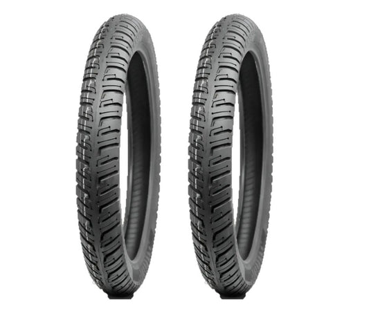 Llanta para Moto 3.00-18 PLUSWAY 52P 8PR PLWA797 TL Paquete de 2