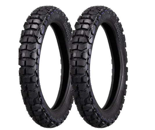 Llanta para Moto 3.50-18 62P 8PR PLWA835 TT Paquete de 2