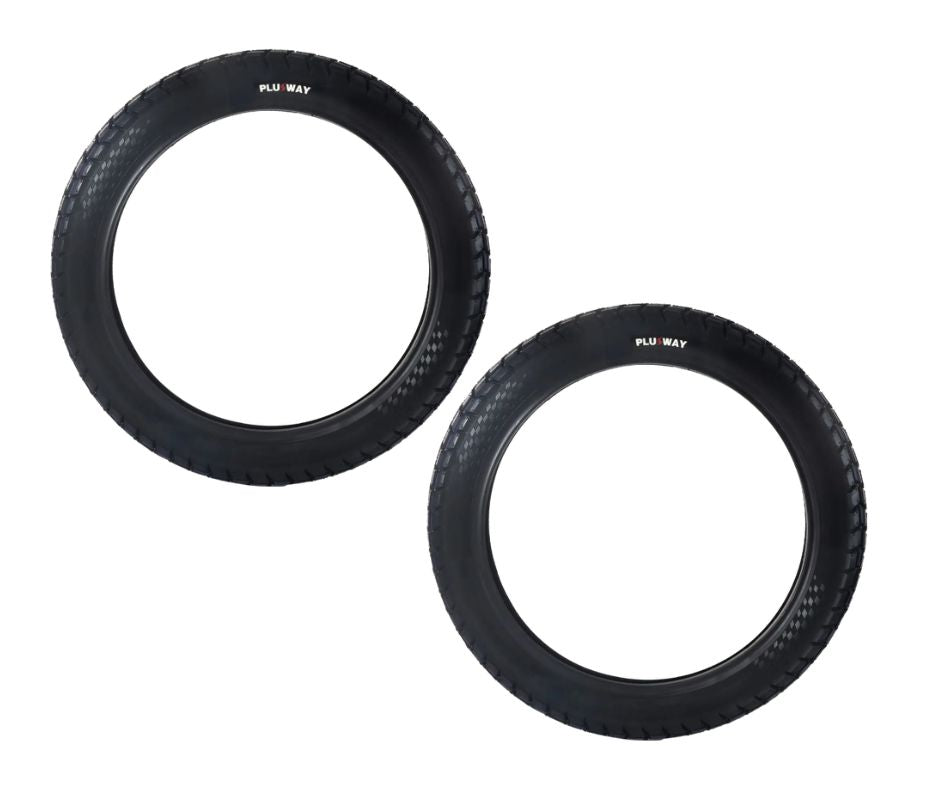 Llanta para Motocicleta 3.50-18 PLUSWAY 62P 8PR PLWA453 TL Paquete de 2