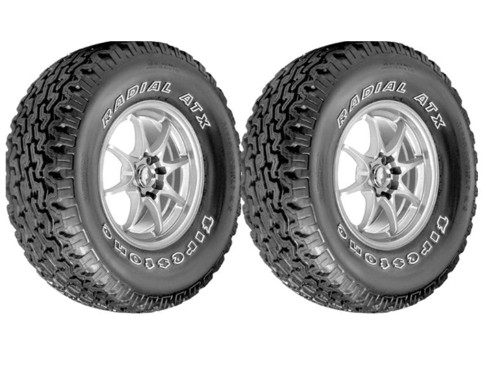 Llantas 31X10.50 R15 FIRESTONE RADIAL ATX Paquete de 2