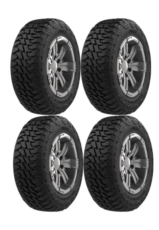 Llantas 31X10.50 R15 ZMAX MAXATRAVES M/T 109Q Paquete de 4