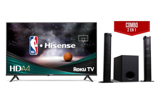 Combo TV Con Barra De Sonido