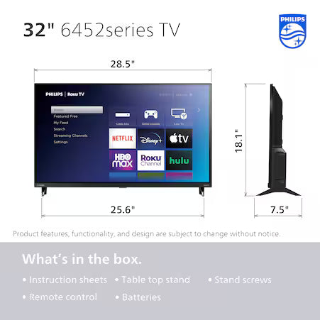 Television Smart TV Philips 32″ HD