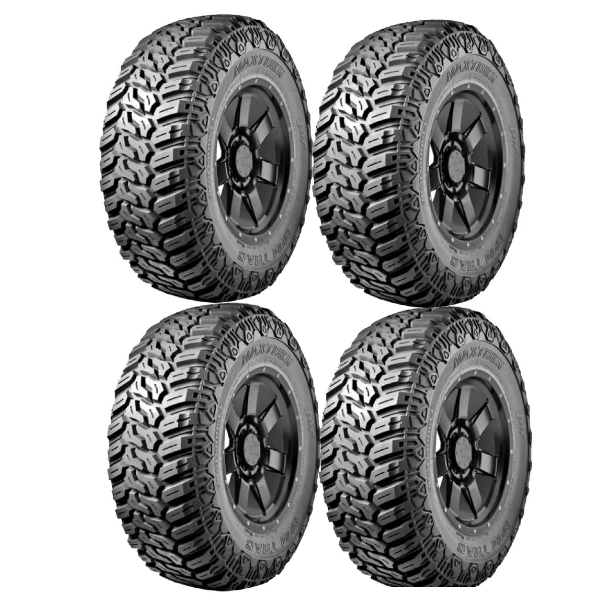 Llantas 33X12.50 R15 MAXTREK MUD TRAC 6C 108Q paquete de 4