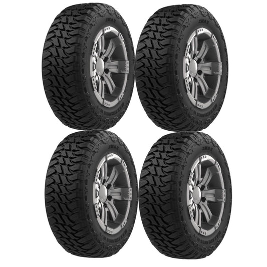Llantas 33X12.50 R20 ZMAX MAXATRAVES M/T 114Q paquete de 4