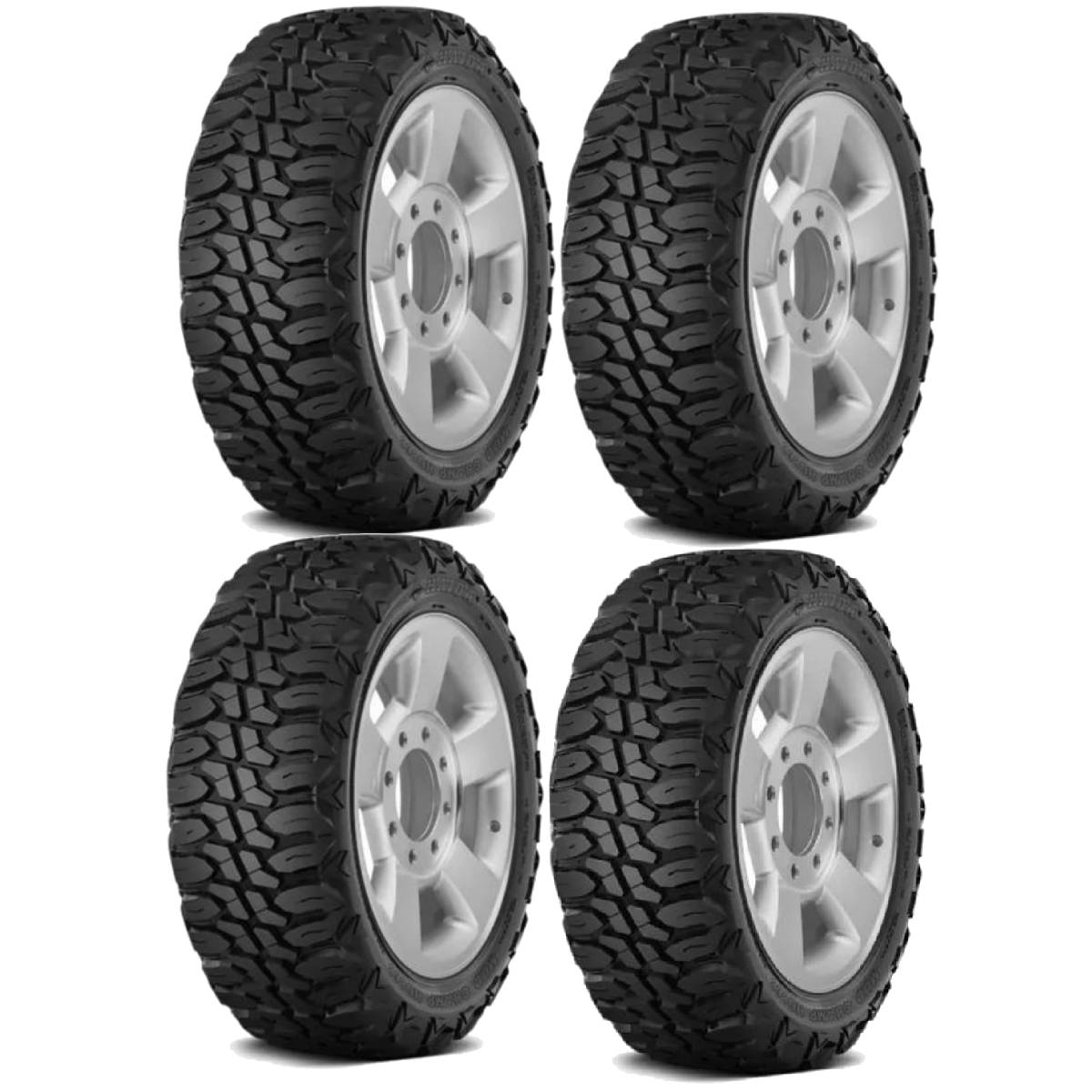 Llantas 33X12.50 R26 HAIDA HD869 MUD CHAMP 114Q paquete de 4
