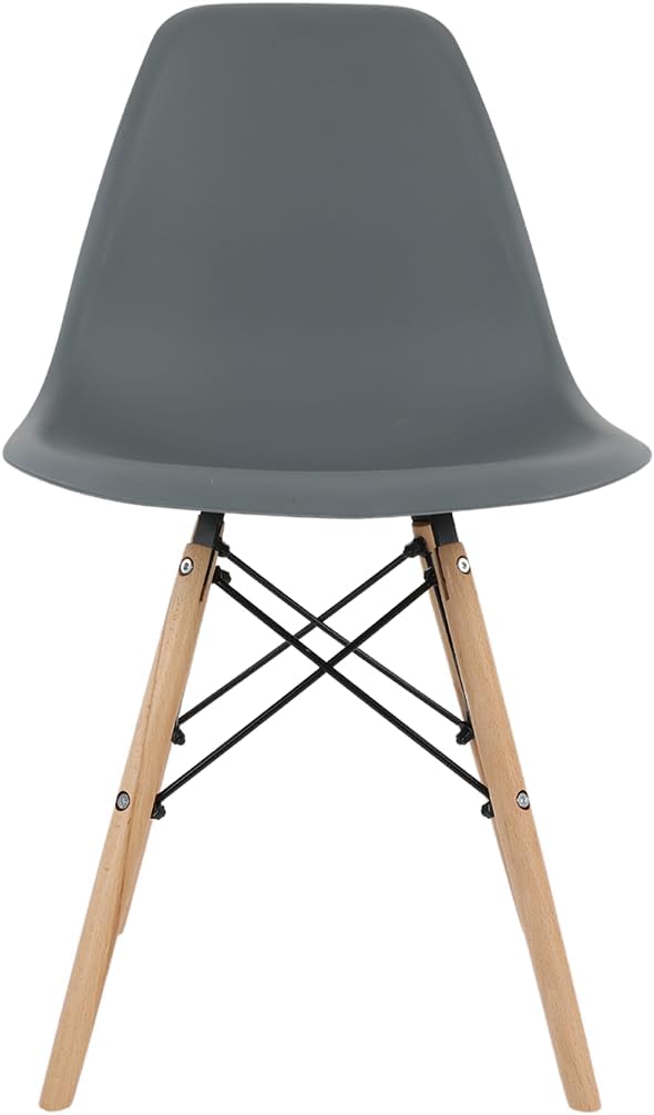 Sillas Estilo Contemporáneo Color Gris - Set de 4