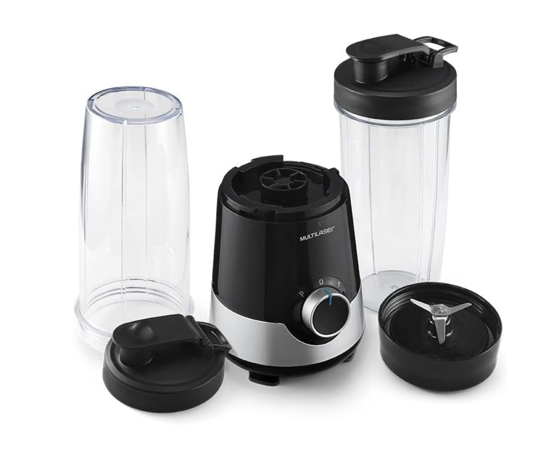 Combo 3 en 1: Freidora de Aire, Microondas Mirage y Licuadora Multilaser ¡Cocina más fácil y rápido!