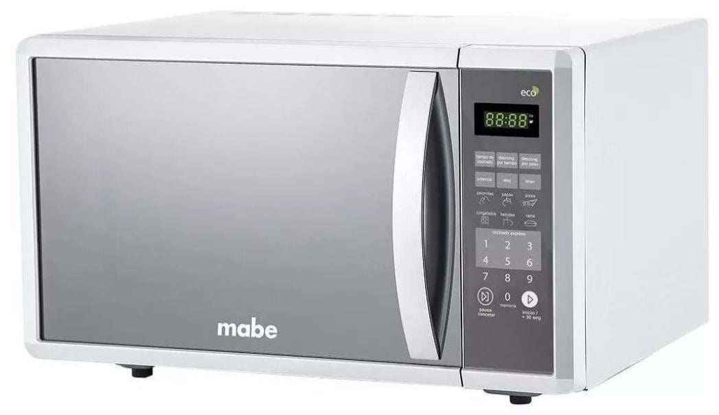 Horno de Microondas MABE Espejo Inoxidable Plata MK