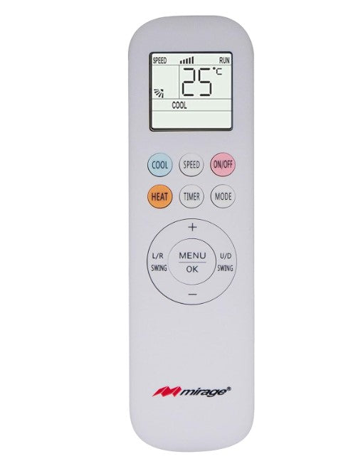 Aire Acondicionado Mini Split Inverter X32 con Calefacción 1Ton 230V Mirage MK