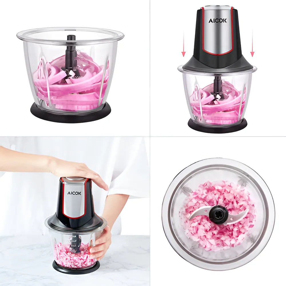 Procesador de alimentos Aicok, 1.2 L