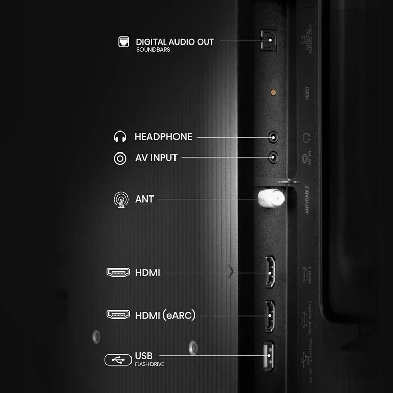 Televisión Hisense 40 Pulgadas Smart TV LED Full HD con WiFi y DTS Virtual X