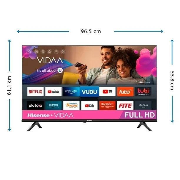Television Hisense 43″ Full Hd Smart TV