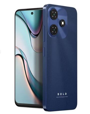 Teléfono Celular Smartphone BLU BOLD K22 5G, 12 RAM (4GB RAM + 8GB Virtual), 128GB Azul