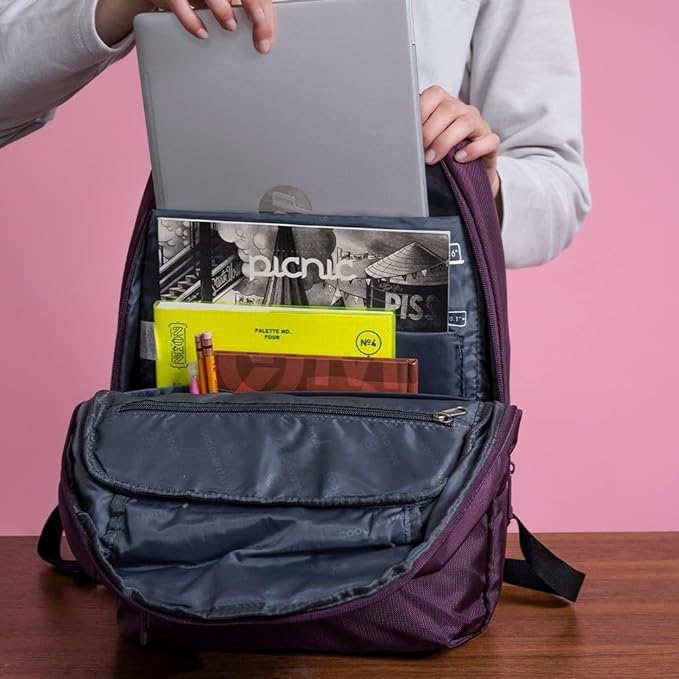Sarec: Backpack / Mochila para laptop 15.6" (39.6 cm) - Burgundy