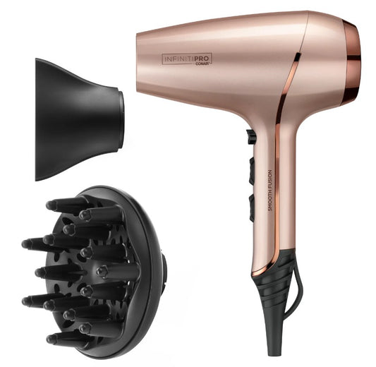 Secadora InfinitiPro by Conair Smooth Fusion Rosa