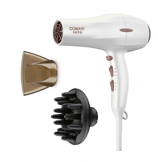 Secadora InfinitiPro by Conair Iónica Turbo Cerámica y Turmalina Blanca