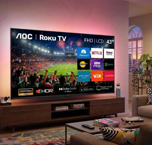 Smart TV AOC Roku TV 43″ Full HD LED