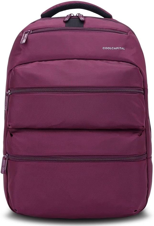 Sarec: Backpack / Mochila para laptop 15.6" (39.6 cm) - Burgundy