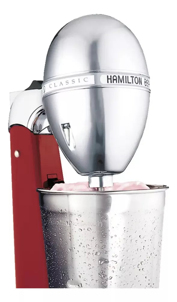 Chocomilera Hamilton Beach, 825 ml, 2 Velocidades, 70W, Rojo