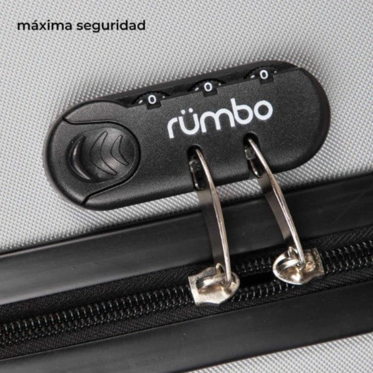 Juego De 4 Maletas Para Viaje Rigidas Con Ruedas 360 + Bolsas de Viaje Color Gris