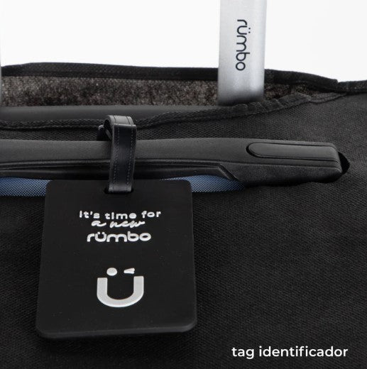 Juego De 4 Maletas Para Viaje Rigidas Con Ruedas 360 + Bolsas de Viaje Color Azul marino