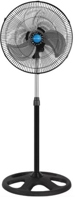 KIT Colchon Matrimonial Alta Densidad Hipoalergenico Antiacaros KingsHouse + Ventilador De Pedestal ANTEK  85W 18 Pulgadas 3 En 1