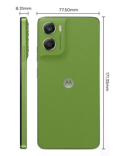 Teléfono Celular Smartphone Motorola Moto G06 4G, 4GB RAM 256GB Color Verde