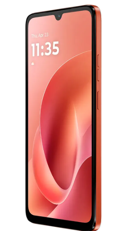 Teléfono Celular Smartphone Motorola Moto G06 4G, 4GB RAM 256GB Color Naranja