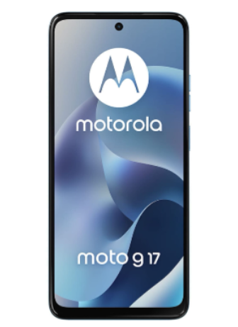 Teléfono Celular Smartphone Motorola Moto G17 Power 4G, 8GB RAM 256GB Color Azul