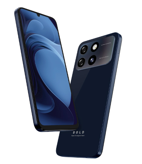 Teléfono Celular Smartphone BLU BOLD K5, 8RAM (4 GB RAM + 4 GB RAM Virtual), 64GB Azul