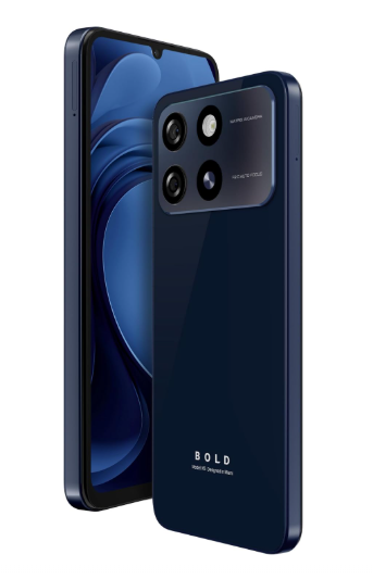 Teléfono Celular Smartphone BLU BOLD K5, 8RAM (4 GB RAM + 4 GB RAM Virtual), 64GB Azul