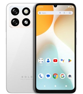 Teléfono Celular Smartphone BLU BOLD K5, 8 RAM (4 GB RAM + 4 GB RAM Virtual), 64GB Blanco