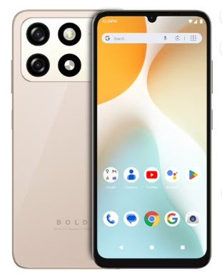 Teléfono Celular Smartphone BLU BOLD K5, 8 RAM (4 GB RAM + 4 GB RAM Virtual), 64GB Crema
