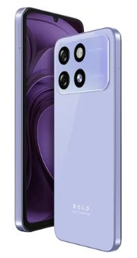 Teléfono Celular Smartphone BLU BOLD K5, 8 GB RAM (4+4 Virtual), 64GB Violeta